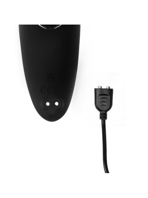 Бесконтактный вакуумно-волновой стимулятор клитора 9 режимов, USB, черный