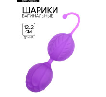 Шарики вагинальные для укрепления мышц влагалища, вес 45 г, фиолетовый