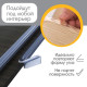 Лента защитная для углов мебели Крошка Я, 1 м, ширина 2 см, прозрачный