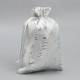 Мешочек подарочный парча «Новогодний лес», 16×24 см