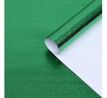 Бумага фольгированная 50×70 см, зелёная
