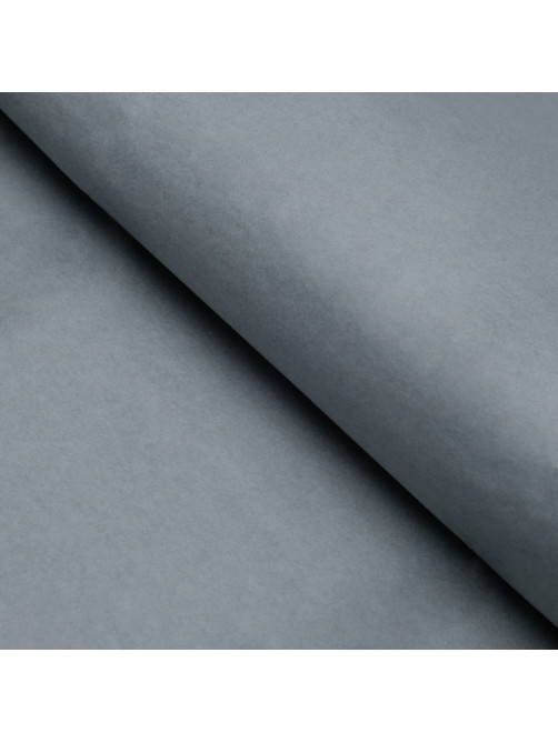 Бумага упаковочная тишью, серый, 50×66 см