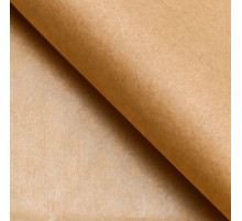 Бумага упаковочная тишью, крафтовый, 50×66 см