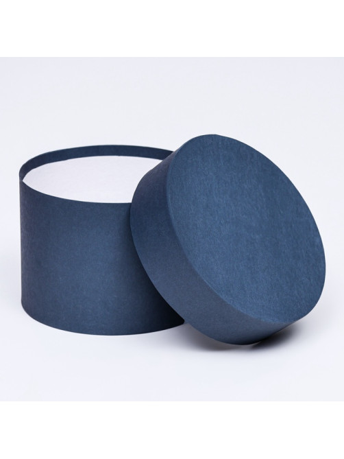 Набор круглых подарочных коробок 5 в 1 «Нежный» 20×14 - 15×10 см