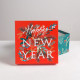 Набор подарочных коробок 6 в1 Happy new year, 10×10×6 - 20×20×11 см, Новый год