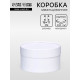 Подарочная коробка «Алмаз» белый, завальцованная без окна, 16×11 см
