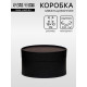 Подарочная коробка круглая, завальцованная без окна, 18×10 см