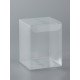 Складная прозрачная коробка из PVC, для упаковки подарков, 6×6×8 см