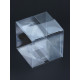 Складная прозрачная коробка из PVC, для упаковки подарков, 7×7×7 см