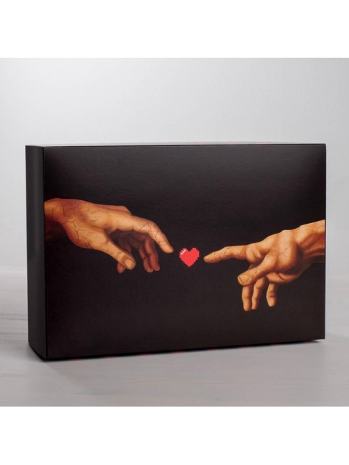 Коробка подарочная складная, упаковка, «LOVE», 16×23×7.5 см