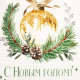 Коробка подарочная новогодняя складная «С Новым годом!», 12×12×12 см