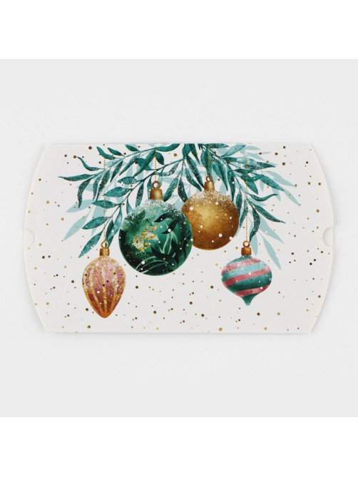 Коробка подарочная новогодняя складная «Счастливого Нового года», 11×8×2 см