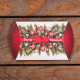 Коробка складная, подарочная новогодняя Merry christmas 11×8×2 см