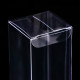 Складная прозрачная коробка из PVC, для упаковки подарков, 5×5×15 см