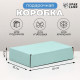 Коробка самосборная, голубая, для подарков, хранения и отправки посылок, 21×15×5 см