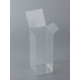 Складная коробка из PVC, прозрачная, 7×7×18 см