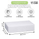 Коробка самосборная, для подарков, хранения и отправки посылок, белый, 36.5×25.5×9 см