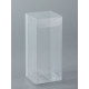 Складная прозрачная коробка из PVC, для упаковки подарков, 5×5×12 см