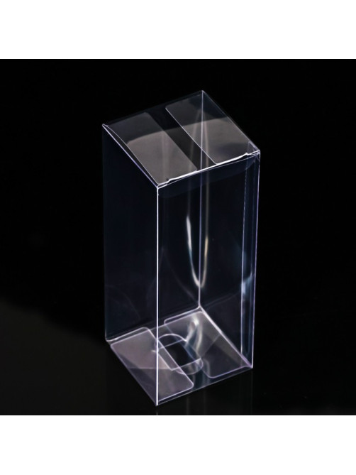 Складная прозрачная коробка из PVC, для упаковки подарков, 6×6×15 см