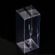 Складная прозрачная коробка из PVC, для упаковки подарков, 6×6×15 см