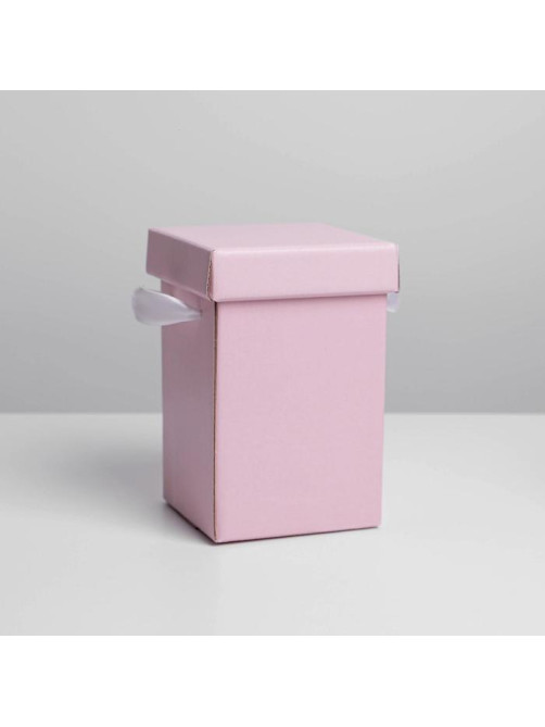 Коробка складная «Розовый», 10 х 18 см