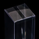 Складная прозрачная коробка из PVC, для упаковки подарков, 6×6×15 см
