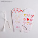 Коробка бонбоньерка With love, 7.5×8×7.5 см