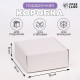 Коробка самосборная, белая, для подарков, хранения и отправки посылок, 18×18×8 см