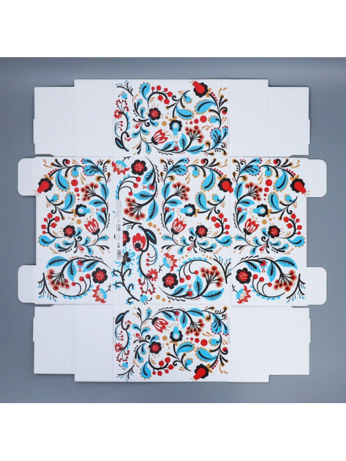 Коробка подарочная новогодняя складная «С Новым годом», 31×25.5×16 см