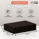 Коробка самосборная, чёрная, для подарков, хранения и отправки посылок, 21×15×5 см