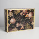 Коробка подарочная новогодняя складная Present, 30.5×22×9.5 см, Новый год