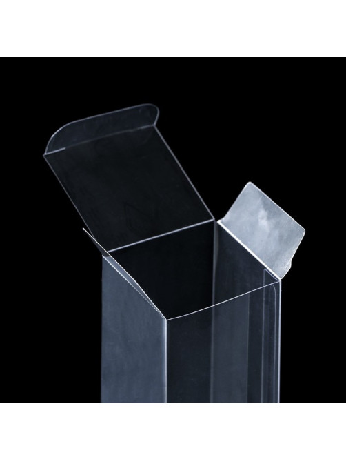 Складная прозрачная коробка из PVC, для упаковки подарков, 5×5×12 см