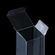 Складная прозрачная коробка из PVC, для упаковки подарков, 5×5×12 см