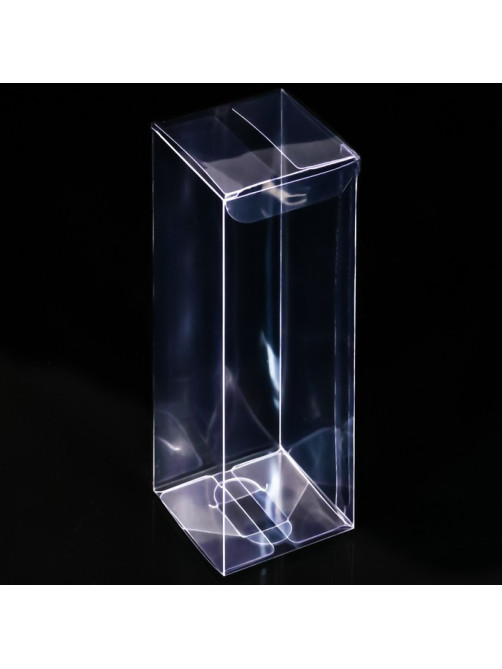 Складная прозрачная коробка из PVC, для упаковки подарков, 5×5×15 см