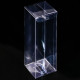 Складная прозрачная коробка из PVC, для упаковки подарков, 5×5×15 см