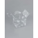 Коробка подарочная новогодняя складная ПВХ «Праздничное настроение» 11×11×11 см .