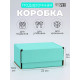 Коробка самосборная, мятная, для подарков, хранения и отправки посылок, 22×16.5×9.5 см