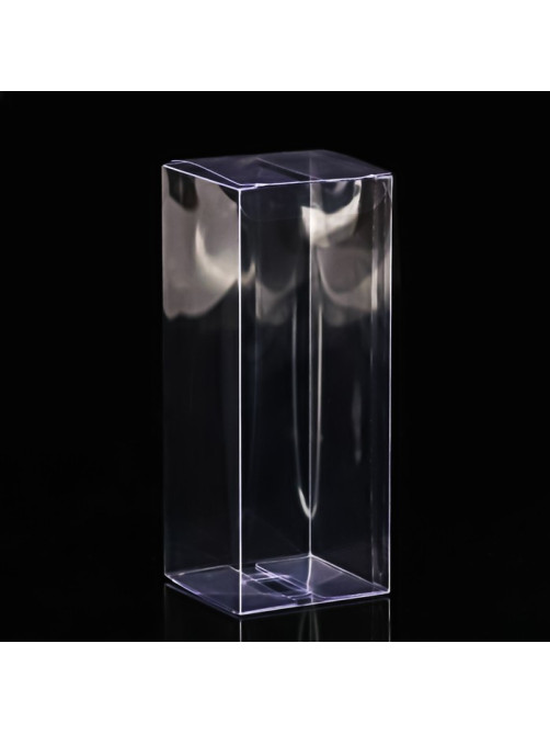 Складная прозрачная коробка из PVC, для упаковки подарков, 6×6×15 см