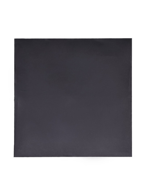 Пакет подарочный, крафт, с окном, «чёрный», 20×20×20 см