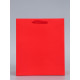 Пакет подарочный ламинированный, упаковка, «Красный», ML 23×27×11.5 см