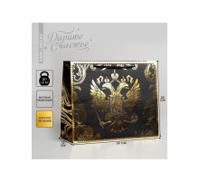 Пакет подарочный, упаковка, «Gold Russia», 32×26×12 см