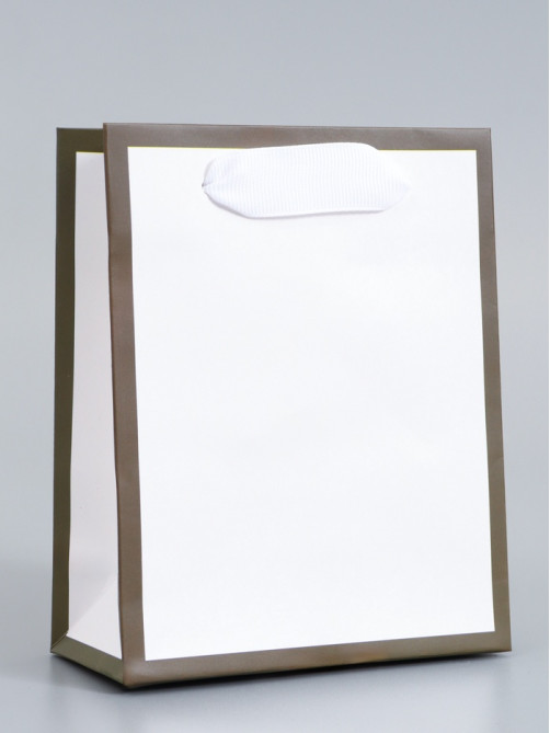 Пакет подарочный, упаковка, «Белый», 15×12×5.5 см