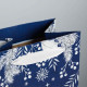 Пакет новогодний подарочный под бутылку Happy New Year!, 13×35×10 см