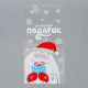 Пакет БОПП новогодний «Дед Мороз», 13×27 см