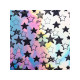 Плёнка упаковочная с голографией Starry sky, 100×70 см