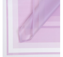 Плёнка в листах для цветов и декора, сиреневый, 58×58 см