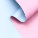 Пленка матовая для цветов, двухсторонняя,«Зефир», розово - голубой, 57×10 м