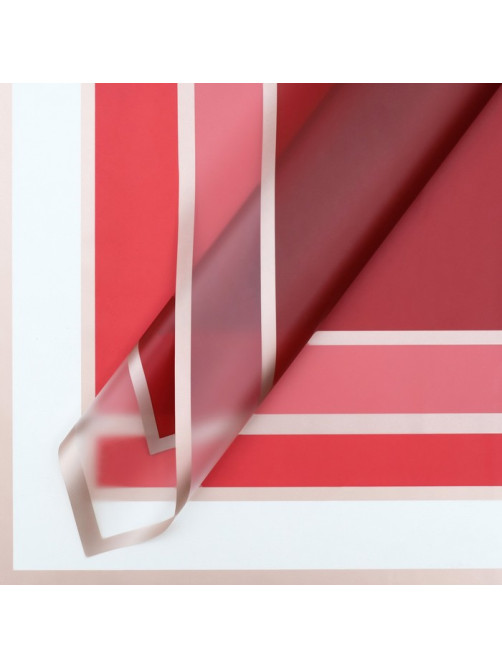 Пленка флористическая, винная, 58×58 ±5% см, 50 мкм
