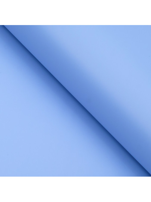 Пленка для цветов и букетов, матовая, голубая, 58×58 см, 50 мкм