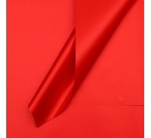 Пленка для цветов тонированная, матовая, клубничный, 57×57±5% см, 65 мкм